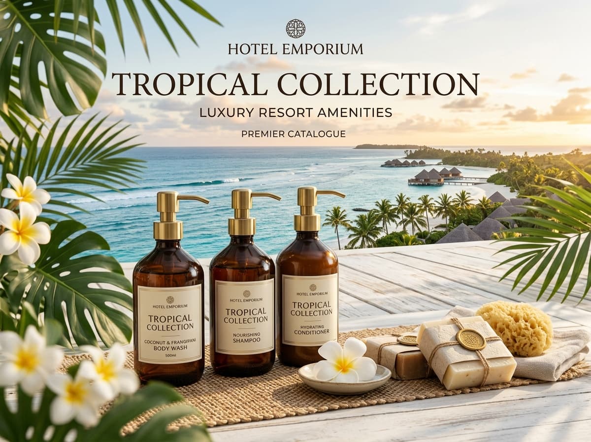 Hotel Emporium Tropical Wet Amenities cover